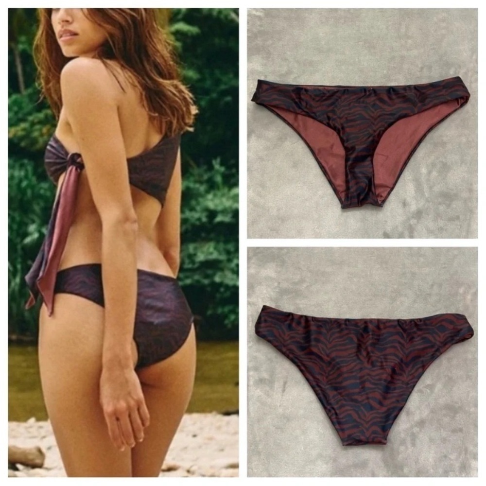 New! Baobab Kiraya reversible zebra bikini bottom 1961
